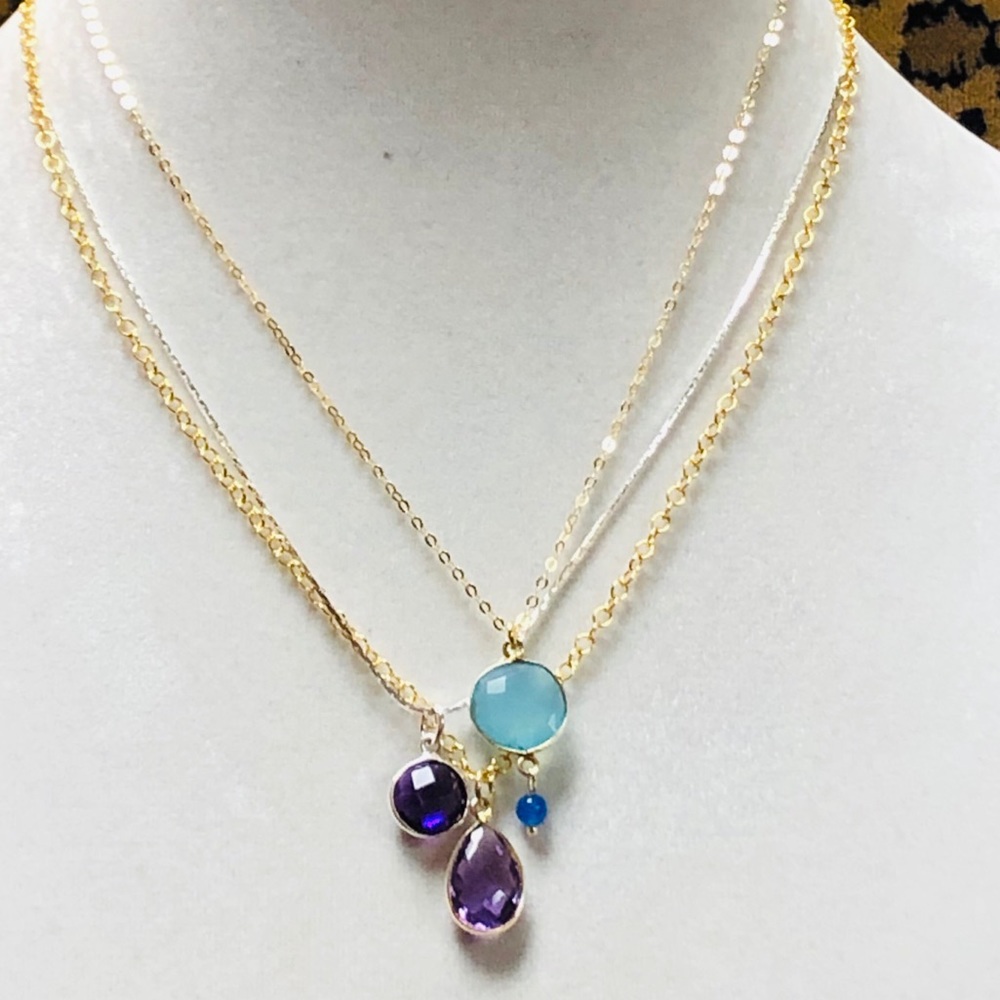 925 Sterling Silver 3 Layers